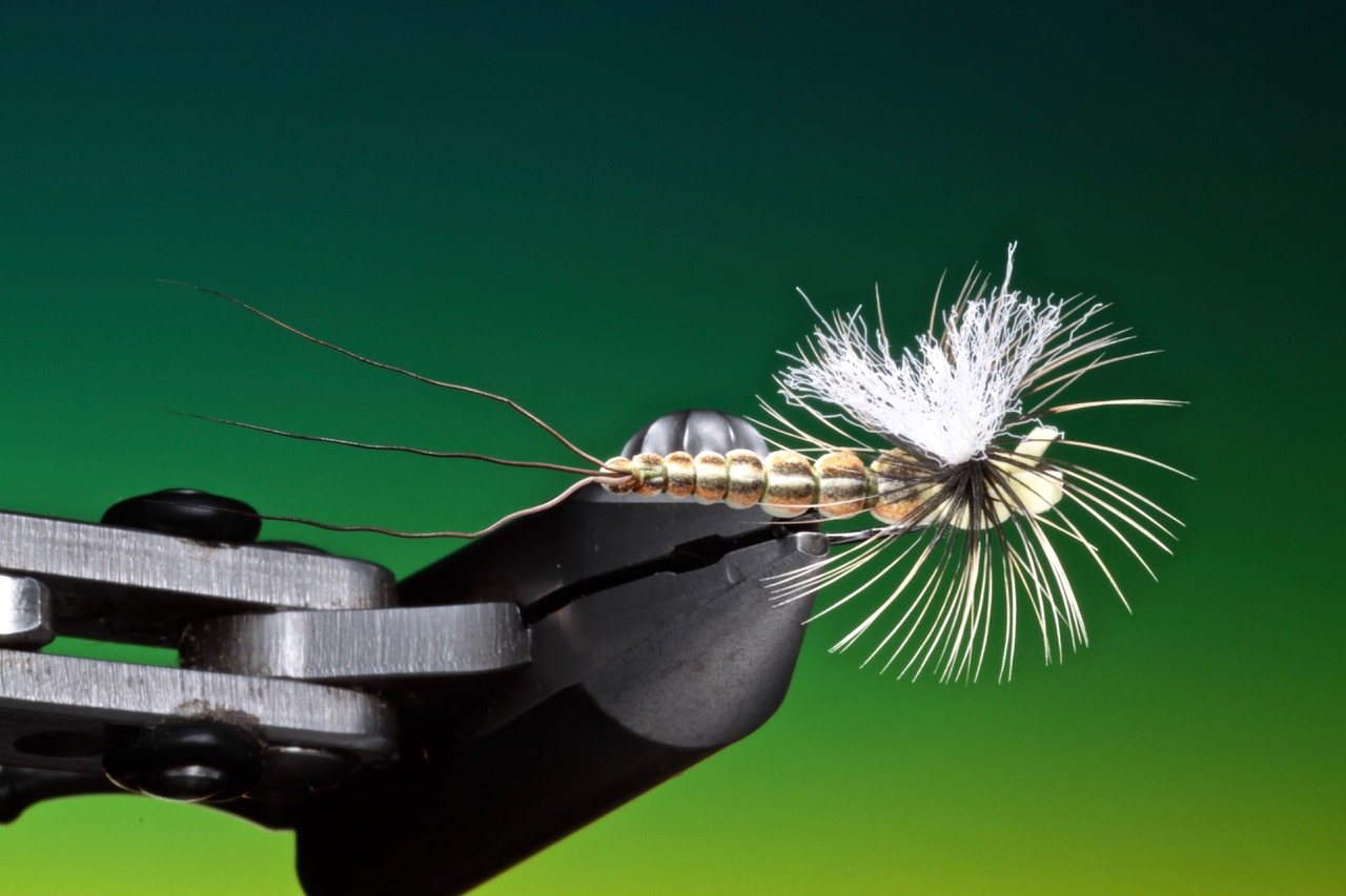 How to tie foam body mayfly technique
